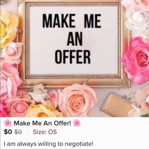 Offers are always welcome, No Low Balling 🙏🏼